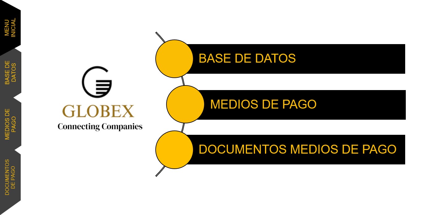 imagen del menú interactivo de acceso a los documentos